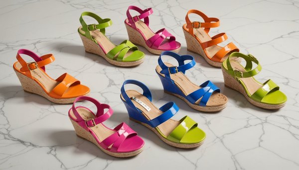 Explore vibrant wedge styles perfect for any event